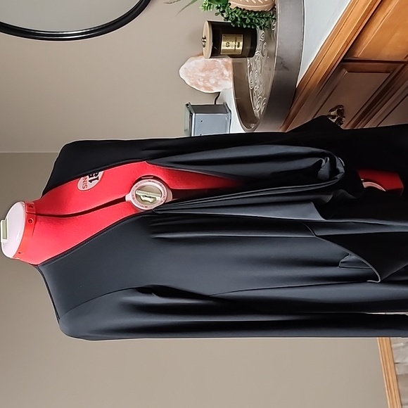 Sympli - Black long draping sweater. - Picture 9 of 11